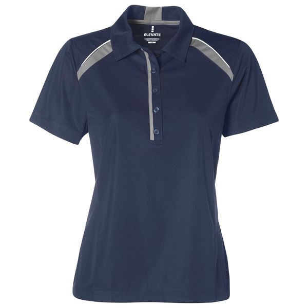 Ladies Quinn Golf Shirt - Navy, ELE-4001-N