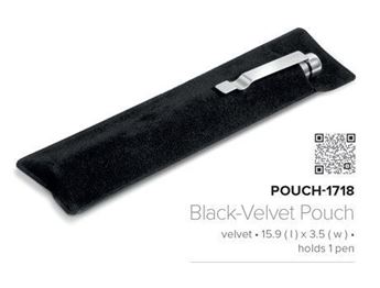 Picture of Black-Velvet Pouch