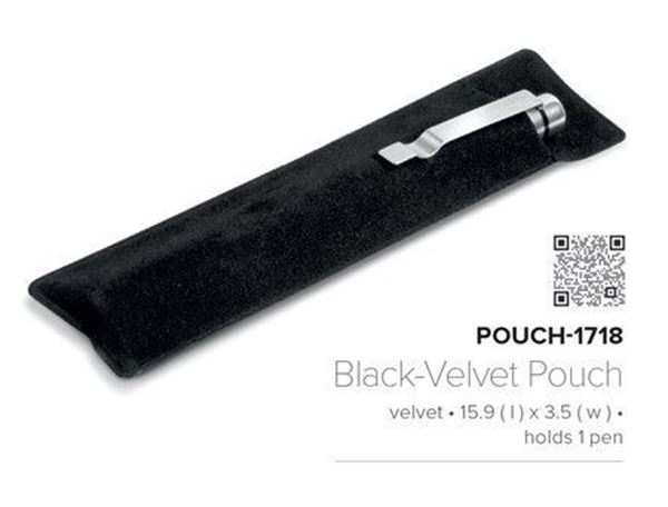Picture of Black-Velvet Pouch