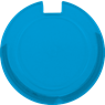Licence Disk Holder, TRAV103, Round Plastic Licence Disk Holder