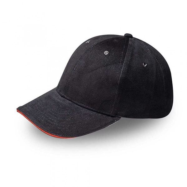 Metal Sandwich Peak Cap, M6001