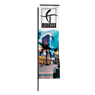 3m Telescopic Banner - Double Sided