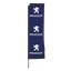3m Telescopic Banner - Double Sided