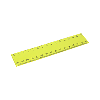15cm Transparent Ruler, OFF10004
