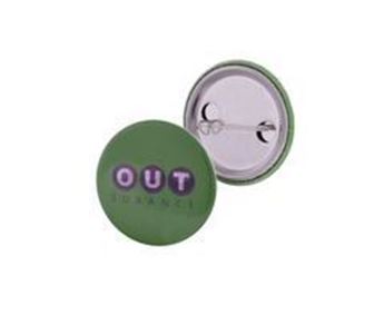Button Badge (37mm) - Pin Clip, BUTTON37-P