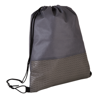 Wave Design Drawstring Bag - Non-Woven, BB0202
