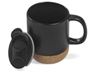 Serendipio Sienna Cork & Ceramic Coffee Mug - 340ml, MUG-6700