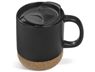 Serendipio Sienna Cork & Ceramic Coffee Mug - 340ml, MUG-6700