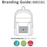 Curved Piping Backpack, BB0181