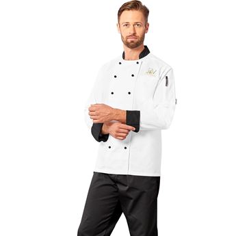 Unisex Long Sleeve Toulon Chef Jacket, ALT-TLN