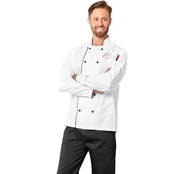 Unisex Long Sleeve Dijon Chef Jacket, ALT-DIJ