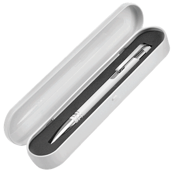 Aluminium Ballpoint Pen In Matching Gift Tin, BP3448