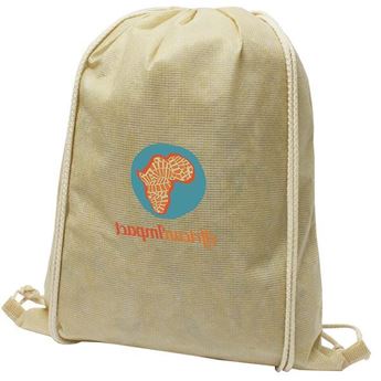 Recycled PET Drawstring Bag With Spot Full Colour, RCY1013