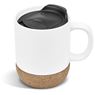 Serendipio Sienna Cork & Ceramic Coffee Mug - 340ml, MUG-6700