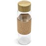 Kooshty Clear Bamboost Glass Water Bottle, KOOSH-9085