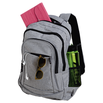 Stylish Front Zip Pocket Backpack, BB0180 