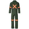 Acid Resistant Polycotton Conti Suit - Reflective Arm, Legs & Back - Orange Tape, ALT-11064