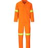 Trade Polycotton Conti Suit - Reflective Arms & Legs - Yellow Tape, ALT-11010