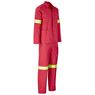 Trade Polycotton Conti Suit - Reflective Arms & Legs - Yellow Tape, ALT-11010