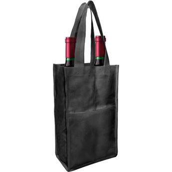 Krasi 2 Bottle Wine Bag With 1 Col Print, BAG574