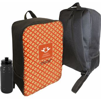 Makena Backpack With FC Print + Free Water Bottle, BAG1101