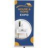 Champion Fabric Pull-Up Banner Double-Sided Incl Kit, DISPLAY-4035