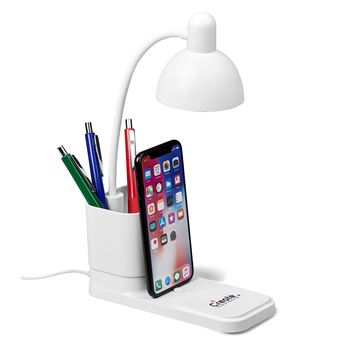 Lexicon Desk Lamp, Pen Caddy & Phone Stand, MT-AM-372-B