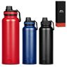 Slazenger Hooper Vacuum Water Bottle - 1.2l, DR-SL-222-B