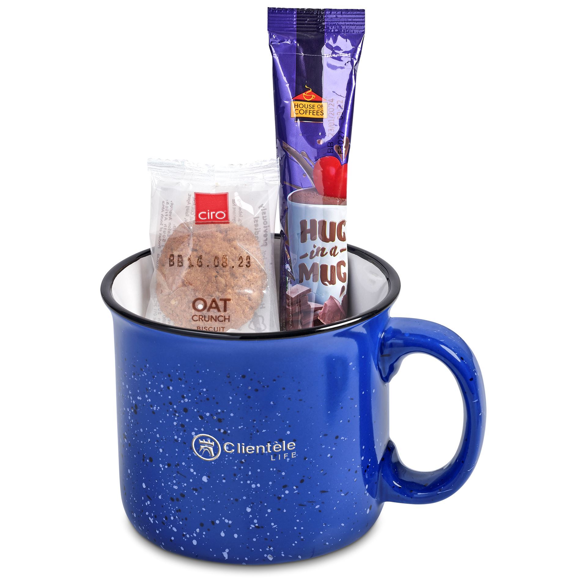 Marshall Hug In A Mug Gift Set GF AM 1095 B Blue Chip Branding