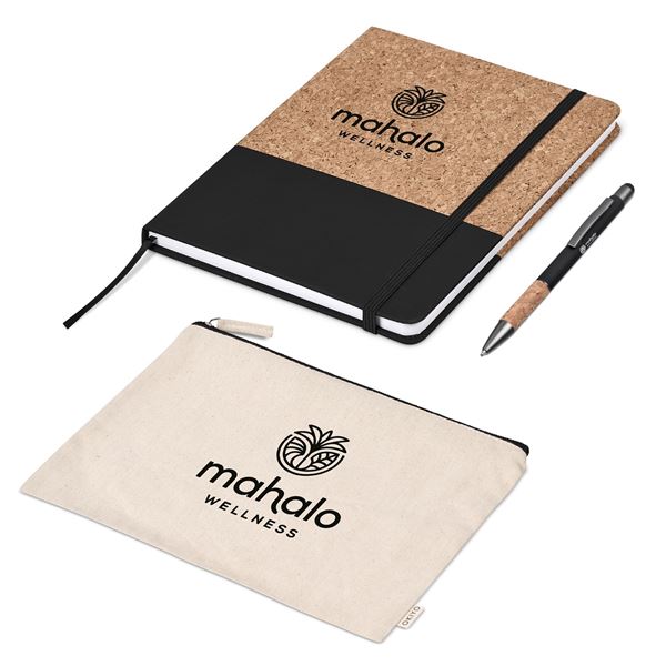 Okiyo Denki A5 Hard Cover Notebook Gift Set, GF-OK-1082-B