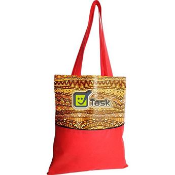 Mazu Shoulder Shopper Bag With Piping + FC, BAG273