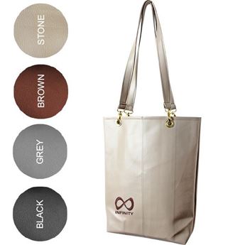 Muade Leatherette Tote Bag With 1 Col, BAG294