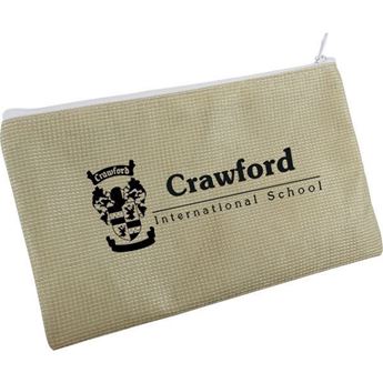 Recycled PET Pencil Case 15cm with 1 col print, RCY1005