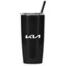 Altitude Daytona Plastic 2-in-1 Double-Wall Tumbler & Straw - 600ml, DR-AL-246-B