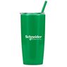 Altitude Daytona Plastic 2-in-1 Double-Wall Tumbler & Straw - 600ml, DR-AL-246-B