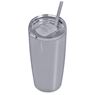 Altitude Daytona Plastic 2-in-1 Double-Wall Tumbler & Straw - 600ml, DR-AL-246-B