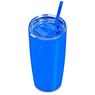 Altitude Daytona Plastic 2-in-1 Double-Wall Tumbler & Straw - 600ml, DR-AL-246-B