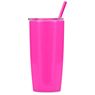 Altitude Daytona Plastic 2-in-1 Double-Wall Tumbler & Straw - 600ml, DR-AL-246-B