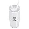 Altitude Daytona Plastic 2-in-1 Double-Wall Tumbler & Straw - 600ml, DR-AL-246-B