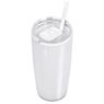 Altitude Daytona Plastic 2-in-1 Double-Wall Tumbler & Straw - 600ml, DR-AL-246-B