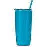 Altitude Daytona Plastic 2-in-1 Double-Wall Tumbler & Straw - 600ml, DR-AL-246-B