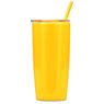 Altitude Daytona Plastic 2-in-1 Double-Wall Tumbler & Straw - 600ml, DR-AL-246-B