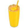 Altitude Daytona Plastic 2-in-1 Double-Wall Tumbler & Straw - 600ml, DR-AL-246-B