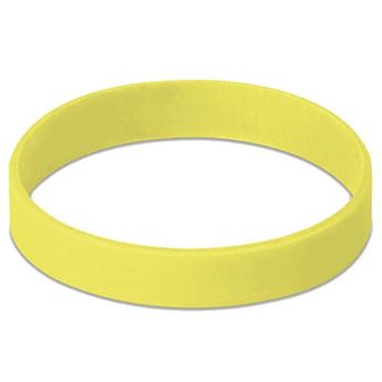 Glow In The Dark Silicone Band With 1 Col, WRIS014