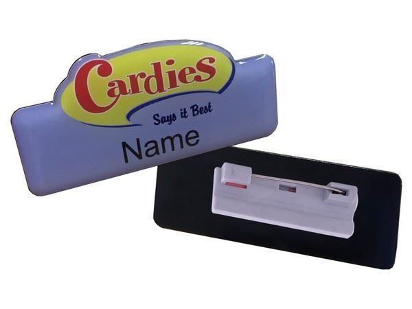  Name Badge - Pin Clip, NAME-P_Custom