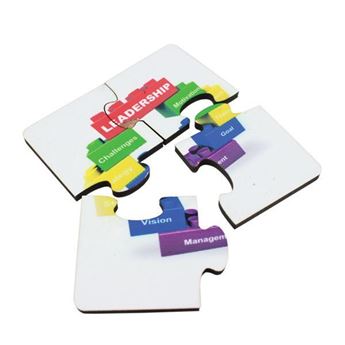 4 Piece Mini Puzzle With Full Colour (100x100), FOAM10024