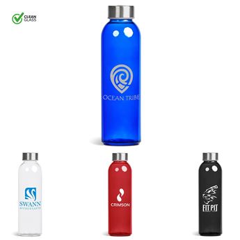Kooshty Pura Glass Water Bottle - 500Ml, KOOSH-9070