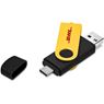 Shuffle Gyro Black Flash Drive – 8GB, GF-AM-1125-B