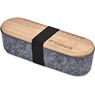 Okiyo Byoga Recycled PET Felt & Bamboo Stationery Case, ST-OK-121-B