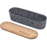 Okiyo Byoga Recycled PET Felt & Bamboo Stationery Case, ST-OK-121-B